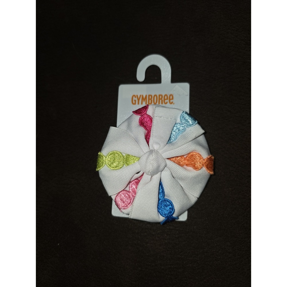 Gymboree rainbow cabana hair clip hair accessories nwt